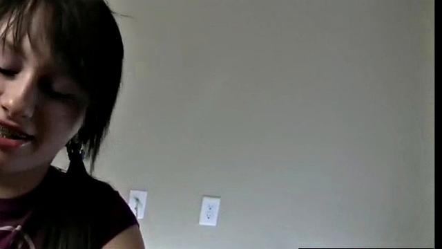 Melody Handjob closeup playing with balls