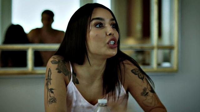 Sensual petite giving oral