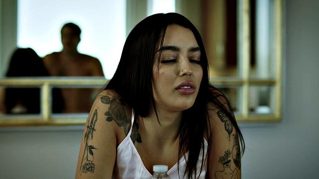 Sensual petite giving oral