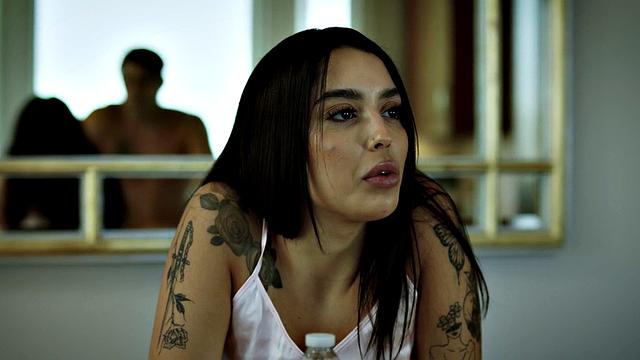 Sensual petite giving oral