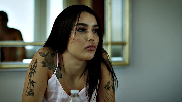 Sensual petite giving oral