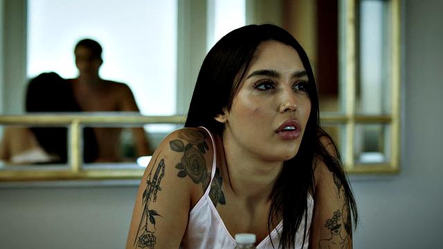 Sensual petite giving oral