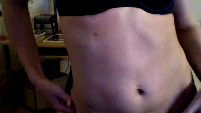 Teasing blonde in naughty solo