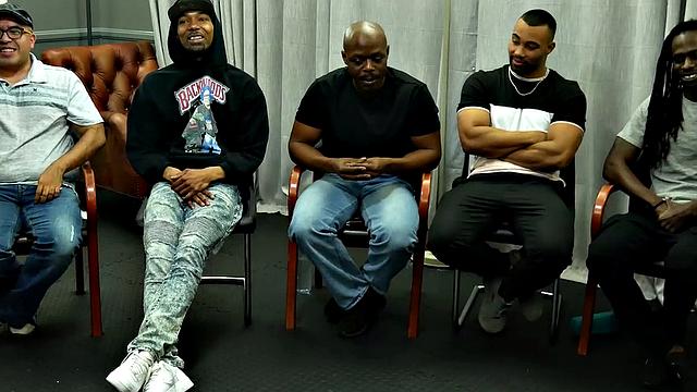 GangbangCreampie - Forked Tongue Babe Gets Blown and Gangbanged