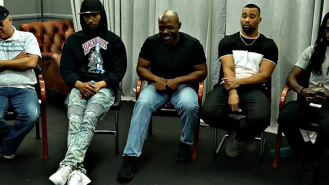 GangbangCreampie - Forked Tongue Babe Gets Blown and Gangbanged