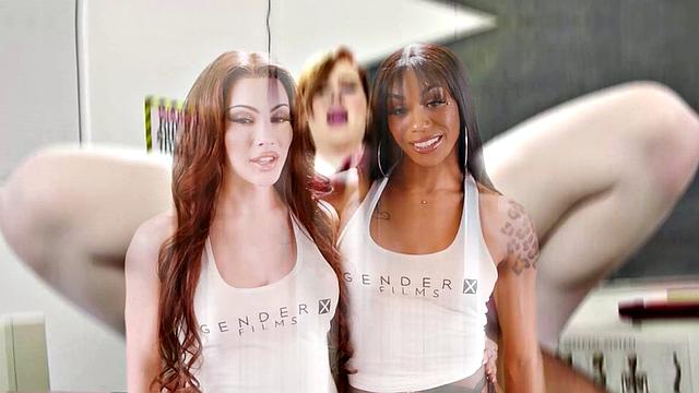 Classy Trans Smashed By Muscly Asian Twink - GenderXFilms