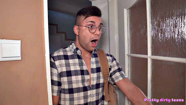 Latina Teen Takes College Card