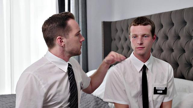 HETEROFLEXIBLE - Virgin Roommates Benjamin Blue & Mark Blue Have MASSIVE Sexual Urge