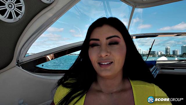 A day on the bay with Selena Adams
