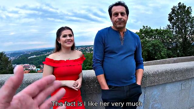 Kinky 21yo cutie trades her pussy for daddy's money in a wild outdoor bill-paying session