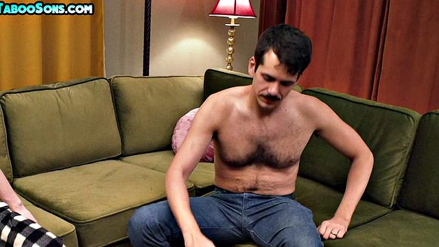 Nasty DILF cockriding twunk