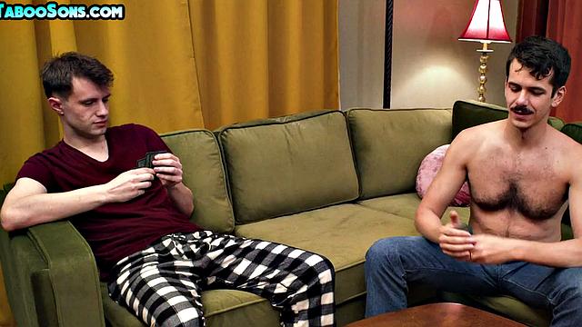 Nasty DILF cockriding twunk