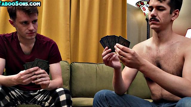 Nasty DILF cockriding twunk