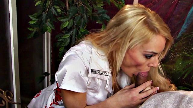 Busty Nurse Fucks Patient