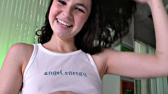 POV handjob lover instructs before tugging boyfriend