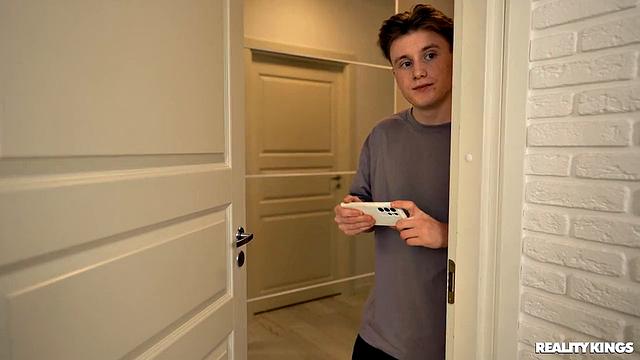 Anal Surprise for the Pillow Hump