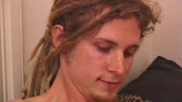 Skater boy Kozmo from Berkeley commune jerks off on camera