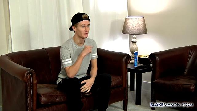 Anxious Student Jacob Jerks Off - Featuring Jacob Riley