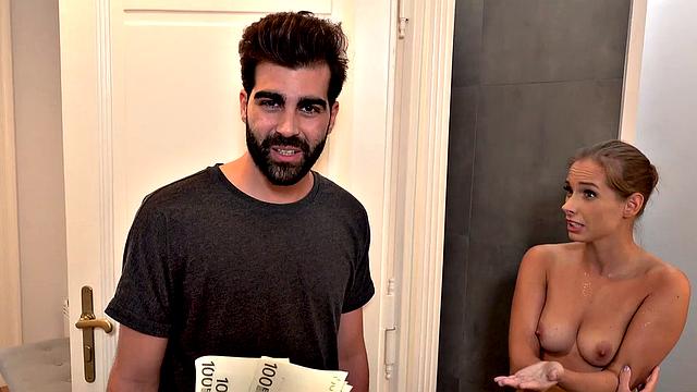 HUNT4K. Girl is shocked but still gets banged by lover before BF