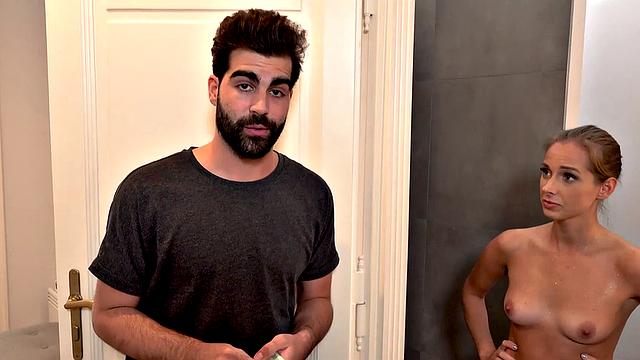 HUNT4K. Girl is shocked but still gets banged by lover before BF