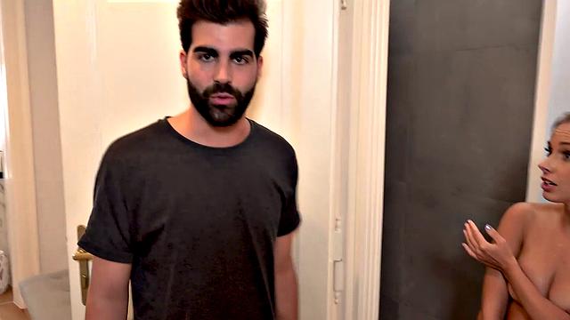 HUNT4K. Girl is shocked but still gets banged by lover before BF