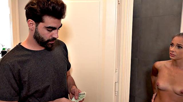 HUNT4K. Girl is shocked but still gets banged by lover before BF