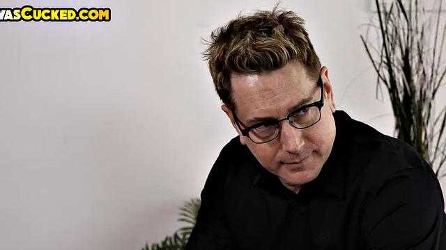 Cheating bride pussypounded by BBC while cucked hubby watches