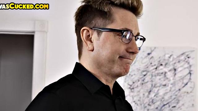 Cheating bride pussypounded by BBC while cucked hubby watches