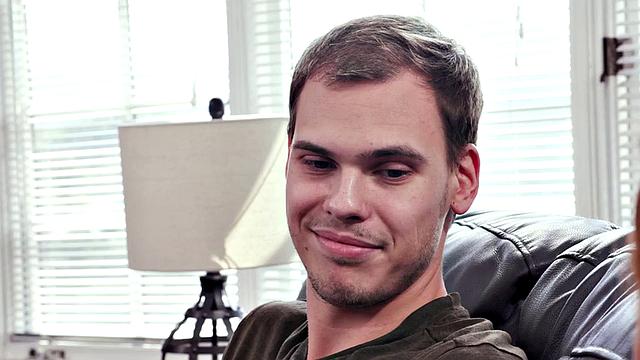 Big-titted Tranny Barebacked in Tight Ass by Lover