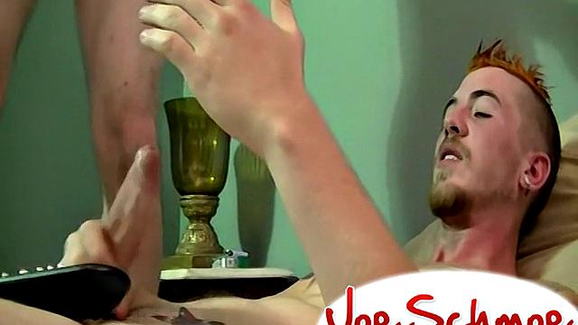 Handsome Str8 Matt Rides A Big Cock - Matt & Heath