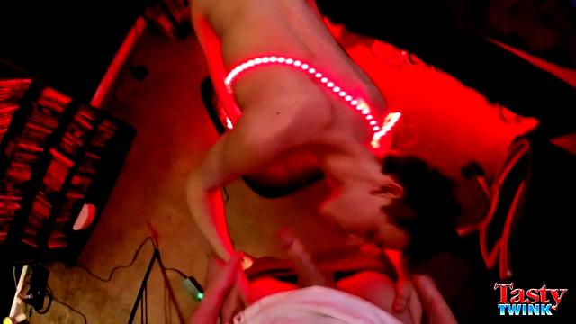 Blake Mast Lights Up Trace's Ass! - Blake Mast And Trace Van De Kamp