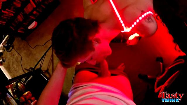 Blake Mast Lights Up Trace's Ass! - Blake Mast And Trace Van De Kamp