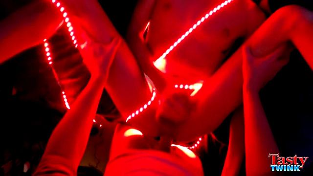 Blake Mast Lights Up Trace's Ass! - Blake Mast And Trace Van De Kamp