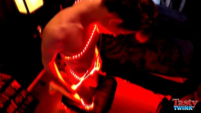 Blake Mast Lights Up Trace's Ass! - Blake Mast And Trace Van De Kamp