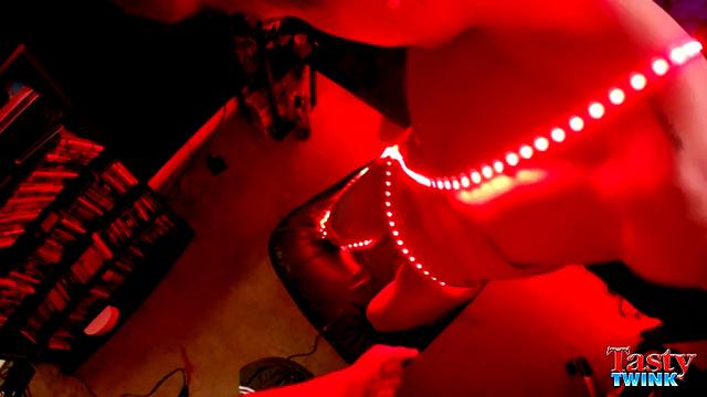 Blake Mast Lights Up Trace's Ass! - Blake Mast And Trace Van De Kamp