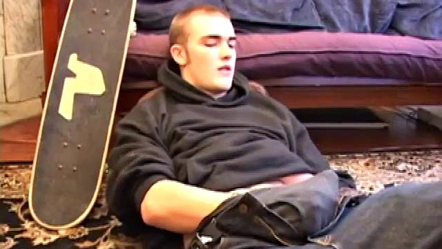 Christian Wilde strokes his thick cock and moans for more