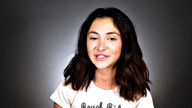 Cute 21yo babe solo toying her pussy before shaking orgasm