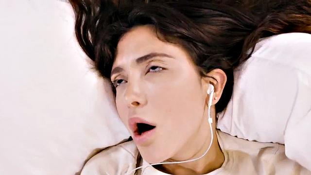 Cute 21yo babe solo toying her pussy before shaking orgasm