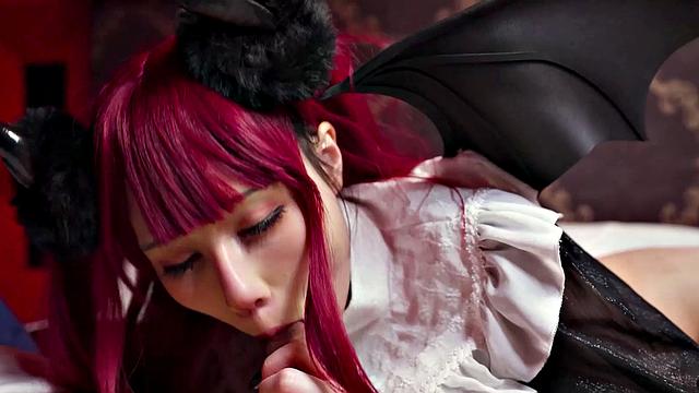 Xiao Ye Ye loves anime and gets to play in her costumes