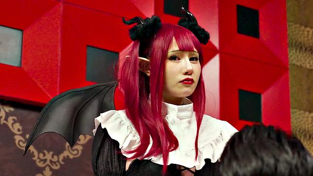 Xiao Ye Ye loves anime and gets to play in her costumes