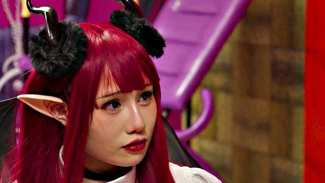 Xiao Ye Ye loves anime and gets to play in her costumes