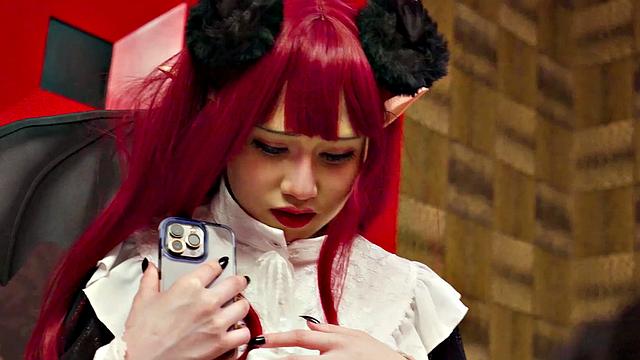 Xiao Ye Ye loves anime and gets to play in her costumes