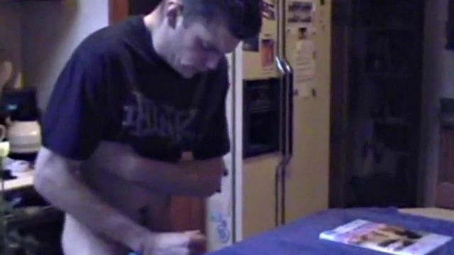 Amateur Ric Beating Meat