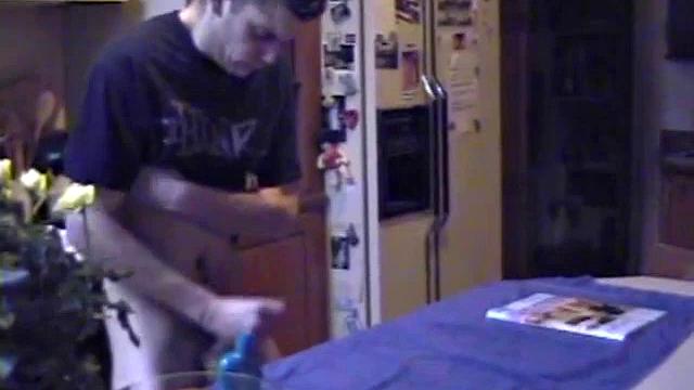 Amateur Ric Beating Meat