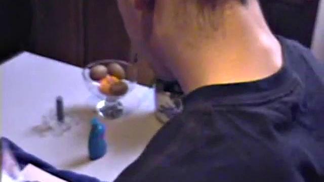 Amateur Ric Beating Meat