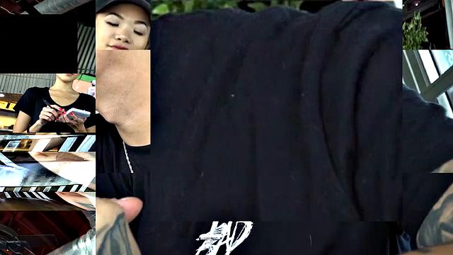 Waitress POV - Vina Sky - Petite Asian Treat