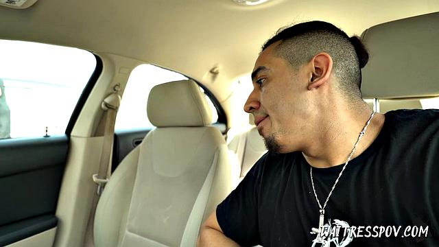 Waitress POV - Vina Sky - Petite Asian Treat