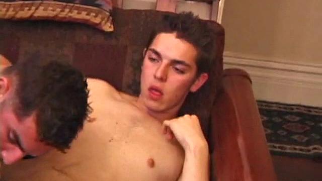 Skylerr, Devon Hart, Brady Walker and Lex Python hook up for some group fun. Brady moves in first, burying his face in Devon's lap. The two go at it for a while, making out and sucking cock.