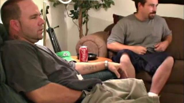 In this Buddy video, married man Sam teams up with Darryn for a little afternoon fun. Like many of these sessions, when both guys are mostly straight, they are also shy, so the action is a bit stilted.