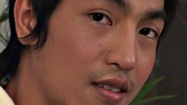 Retro asian stud got blowjob and rimjob